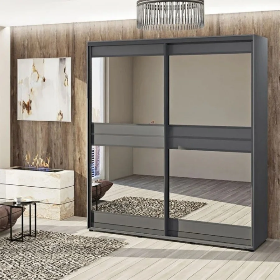 Sliding wardrobe 1.7 m "Model 6" two-door order